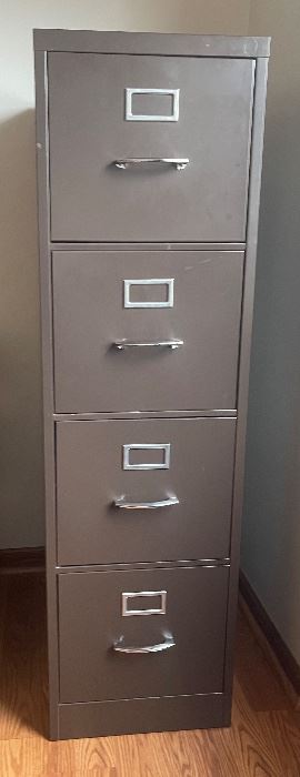 Vintage File Cabinet 