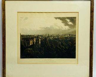 J Bluck And W Turner 1814 Hand Colored English Engraving 