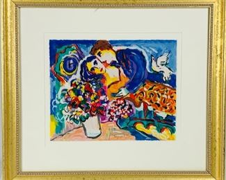 Zamy Steynovitz Pencil signed Serigraph