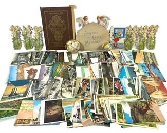 Expansive Vintage Travel Postcard Collection
