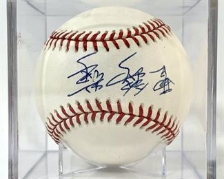 Unknown Mystery Autographed Baseball 