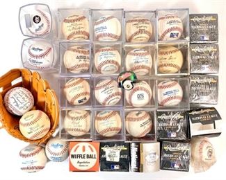 Official MLB, International League, California League, Florida State League, Northern League, and Gulf Coast League Baseball Collection