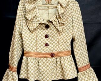 Paola Poggi Italy Vintage Unique Blazer
