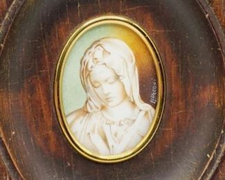 ANTIQUE MINIATURE PAINTING