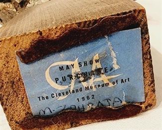 CMA PURCHASE AWARD LABEL