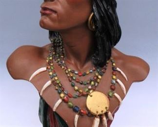 Large Bust of Hiawatha