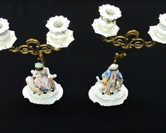 Porcelain Candelabra 