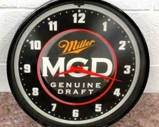 Miller MGD Beer Clock
