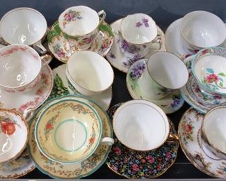 Tea Cups and Saucers