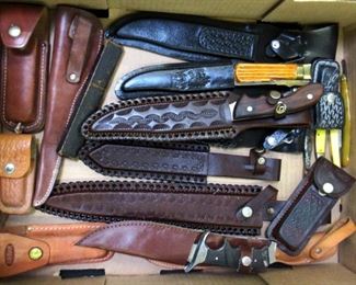 Knives and Sheaths 