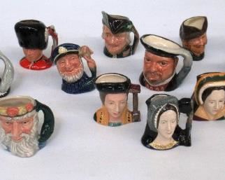 Royal Doulton Small Toby Mugs