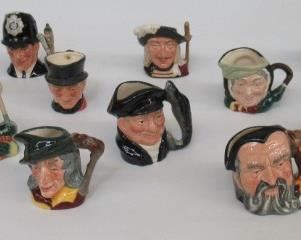 Royal Doulton Small Toby Mugs