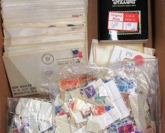 FDC's and Cancelled Postage