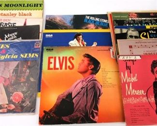 Vinyl Records Elvis, Rolling Stones, Johnny Cash, Etta Jones and more
