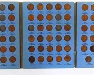 Coin Album with 1909 VBD Penny