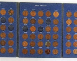 Coin Album with 1909 VBD Penny