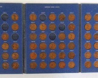 Coin Album with 1909 VBD Penny