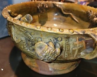 Large pottery Bowl