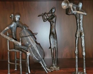 Pewter musicians