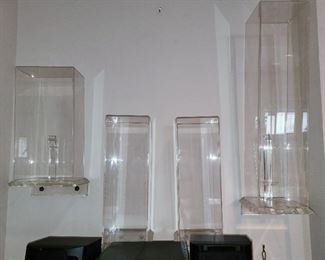 Custom-Made Lucite display boxes