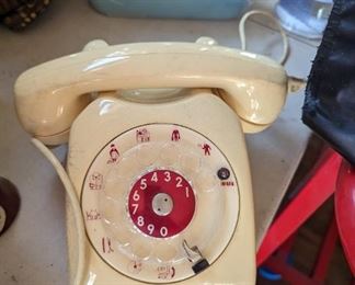 Rotary hotel phone 