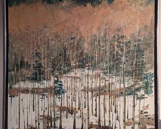 Ted Christensen Aspens Acrylic