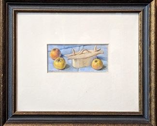 M. Kylten Cavellius Swede Still Life on Ivory