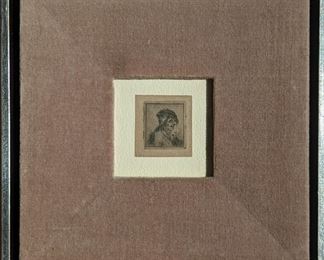 Adriaen Von Ostade 17th Century Dutch Etching