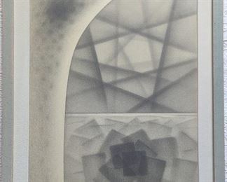 Raymond Jonson Drawing #2 Pencil 1957