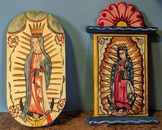 Marie Romero Cash Retablo                                                        Charlie Carrillo Retablo