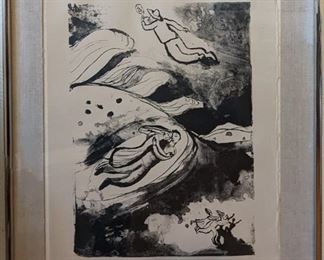 Peter Rogers The Premonition Lithograph