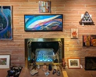 Curated Collection Surrounding the Hearth