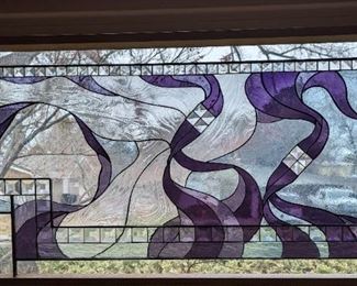Stained Glass Window Panel