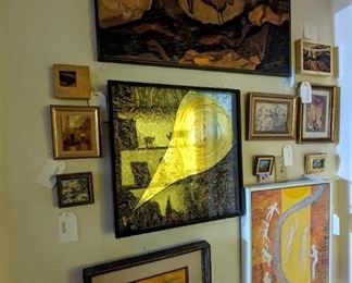 Mary Carroll Nelson Oil, Pastels, Watercolors, Acrylic, Collage, Assemblage, Clay, Appliqué