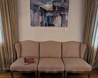 Vintage French Provincial furniture around the house