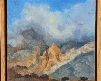 Diane Buster Landscape Soft Light on Mountain Oil