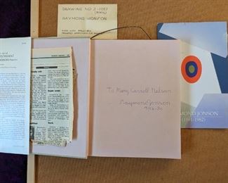 Raymond Jonson signed book; one of several signed books