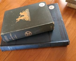 Atlantis the Antediluvian World Donnely First edition.                                Robinson Crusoe Daniel Defoe 1896