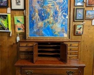 Buttler's Desk Surrounded by Beauty