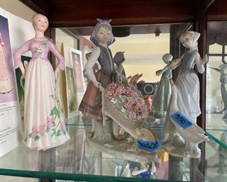 Lladro and Goebl Figurines