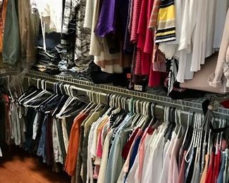 Closet Full of Women's Clothing Sizes M-XL 
