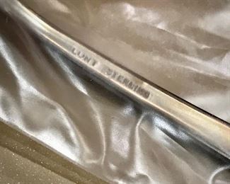 Lunt Sterling Silver Spoon 