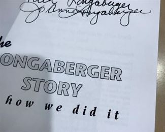 The Longaberger Story Autographed by Rick and Joanne Longaberger 