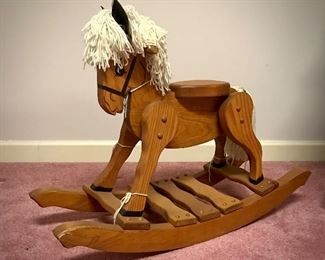 Vintage Rocking Horse 