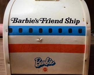 Vintage Barbie's Friend Ship United Airlines Airplane 