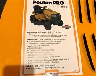 Poulan Pro Lawn Mower 