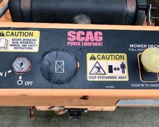 48" SCAG Commercial Walk Behind Belt Drive with Kawasaki Engine 