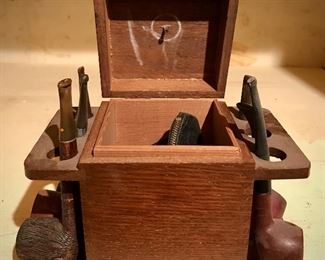 Vintage Pipe Stand 