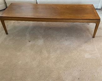 Mid Century Lane AltaVista coffee table. Measures approx. 4'8"l x 1'6"w x 1'2"h