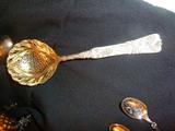 Tiffany sterling serving spoon
